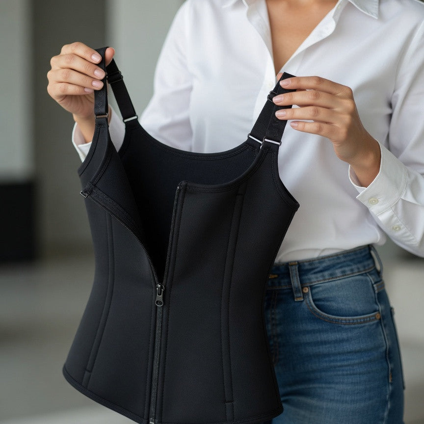 Waist Trainer Corset Black Shaping Support